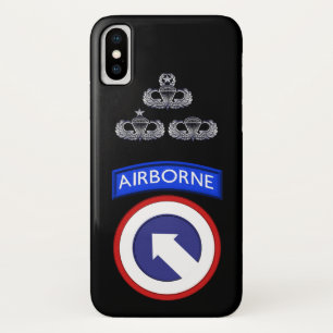 1st Corps Support Command Airborne iPhone X Case
