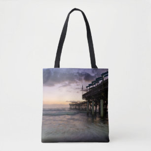1st Dawn Cocoa Pier Tote Bag