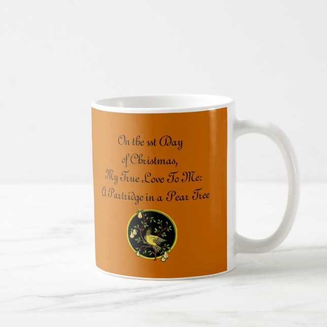 1st Day of Christmas Mug (Right)