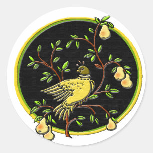 1st Day of Christmas Sticker #1