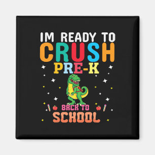 1st Day Of Preschool Girls Prek Boys Back To Schoo Magnet