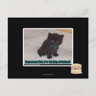 1st Day of School Postcard