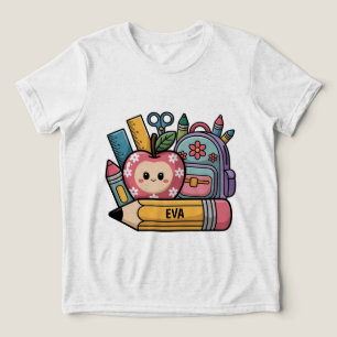 1st day of Tee, School tee, First day of school Tri-Blend Shirt