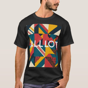 1st edition "alllot" retro design t-shirt
