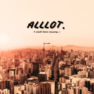 1st edition "alllot" retro design t-shirt