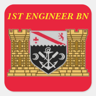 1ST ENGINEER BATTALION STICKERS