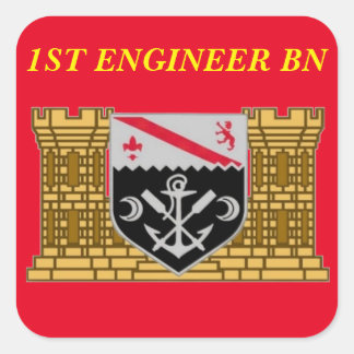 1ST ENGINEER BATTALION STICKERS