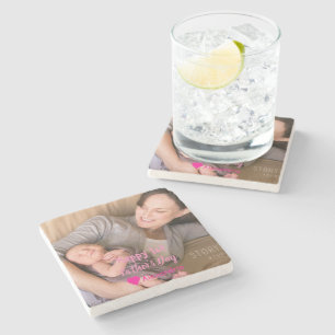 1st Father's Day Stone Coaster