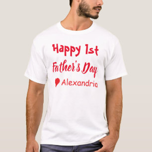 1st Father's Day T-Shirt