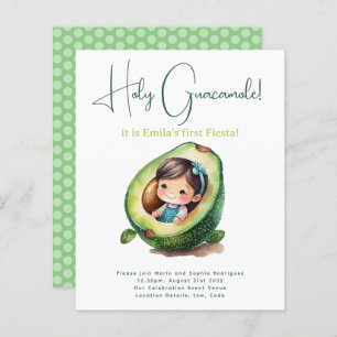 1st Fiesta Birthday For a Girl Avocado BUDGET