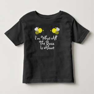 1st First Bee Day Birthday Buzz Toddler T-Shirt