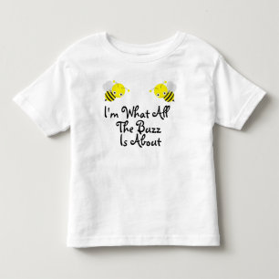 1st First Bee Day Birthday Buzz Toddler T-Shirt