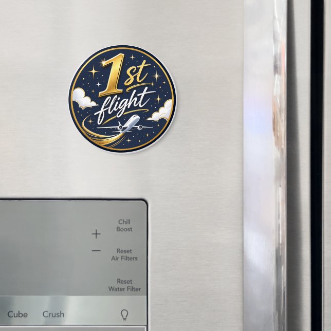 1st flight aeroplane  magnet (In Situ (Fridge))