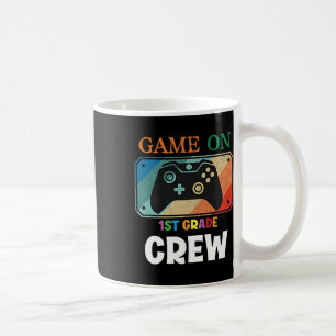 1st Gamer First Day Back To School 2024 Boy Teache Coffee Mug