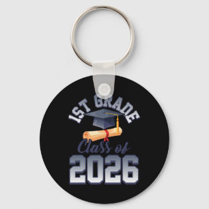 1st Grade Cl Of 2026 Graduation Graduate Students Key Ring