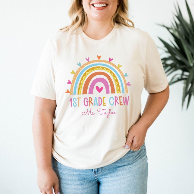 1st Grade Crew Teacher Back to School Custom T-Shirt (1st Grade Crew Teacher Back to School Custom T-Shirt
)