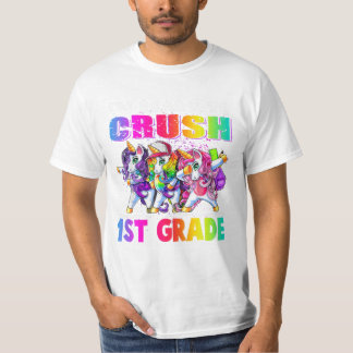 1st Grade Dabbing Unicorn T-Shirt