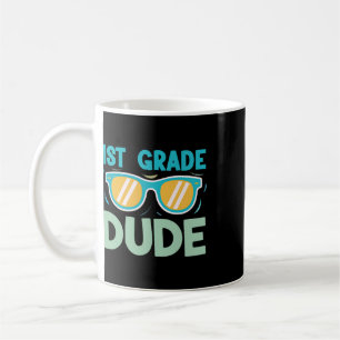 1st Grade Dude Boys Kids Ck To School Team First G Coffee Mug