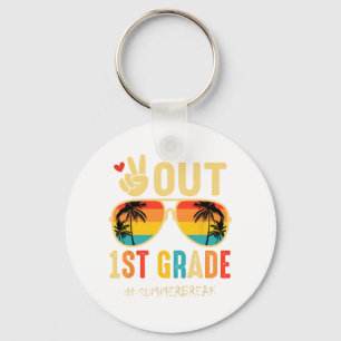 1st Grade Graduation Last Day Of School Key Ring