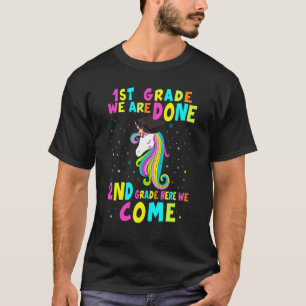 1st Grade Graduation Magical Unicorn T-Shirt