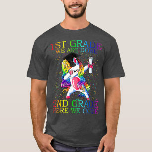 1st Grade Graduation Magical Unicorn T-Shirt