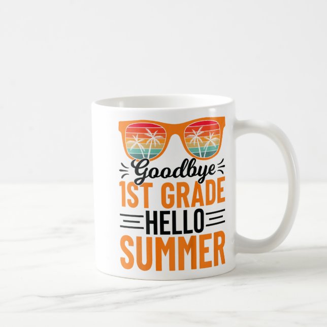 1st Grade Hello Summer 3  Coffee Mug (Right)