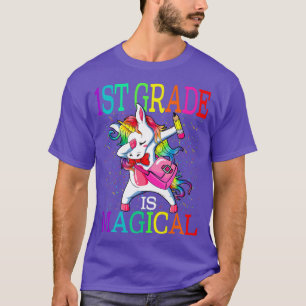 1st Grade Is Magical Back To School Unicorn T-Shirt