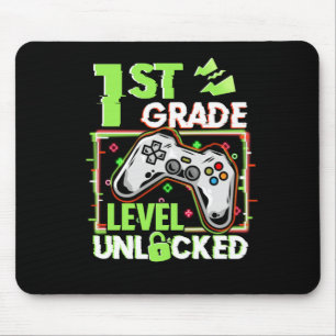1St Grade Level Unlocked Mouse Mat