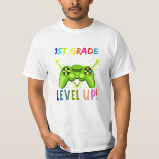 1st Grade Level Video Game T-Shirt