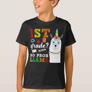 1st grade no prob llama T-Shirt