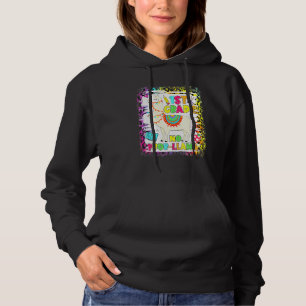 1st Grade No Prob-Llama Teacher Student First Day Hoodie