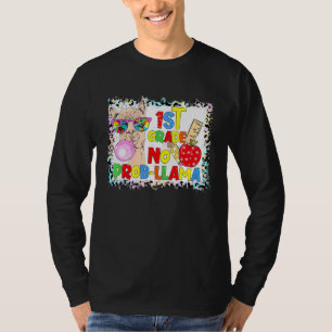 1st Grade No Prob-Llama Teacher Student First Day T-Shirt