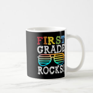 1st Grade Rocks First Grade Squad Back To School T Coffee Mug