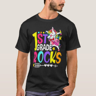 1st Grade Rocks  Team 1st Grade Back To School Uni T-Shirt