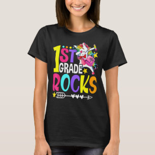 1st Grade Rocks Team 1st Grade Back To School Uni T-Shirt