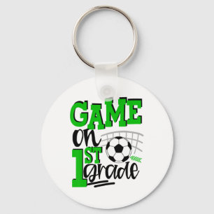 1st Grade Soccer First Day Of School Ck To School Key Ring