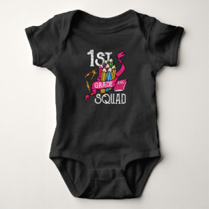 1st Grade Squad Back to School Student Kids Gift Baby Bodysuit
