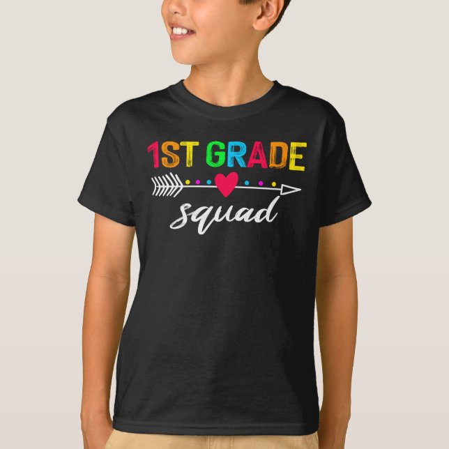 1st grade squad  T-Shirt (Front)