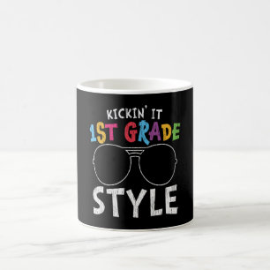 1st Grade Style First Day of School Student Gift Coffee Mug