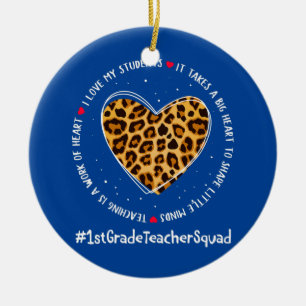 1st Grade Teacher Squad Appreciation WEEK Back To Ceramic Tree Decoration