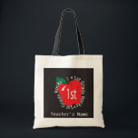 1st Grade Teachers Rock | DIY Name Tote Bag<br><div class="desc">This design was made with high quality vector art for a clear sharp image. 100% Customise-able. Fill in the box(es) or Click on the CUSTOMIZE IT button to change, move, delete or add any of the text or graphics. If you have any questions about this product or any other DesignsbyDonnaSiggy...</div>