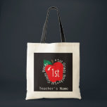 1st Grade Teachers Rock | DIY Name Tote Bag<br><div class="desc">This design was made with high quality vector art for a clear sharp image. 100% Customise-able. Fill in the box(es) or Click on the CUSTOMIZE IT button to change, move, delete or add any of the text or graphics. If you have any questions about this product or any other DesignsbyDonnaSiggy...</div>