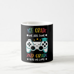 1st Grade We Are Done 2nd Grade Here We Come Gift Coffee Mug