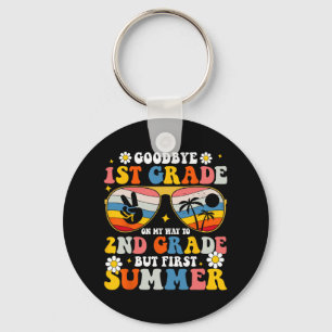 1st Grade Welcome To 2nd But Summer First Key Ring