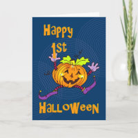 1st Halloween Happy Pumpkin