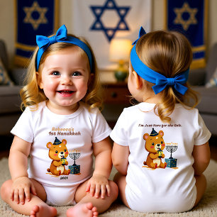 1st Hanukkah Latke Rookie of the Year Baby Bodysuit