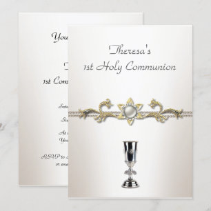 1st Holy Communion Party Invitation
