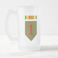 1st I.D. with Vietnam Service Ribbon