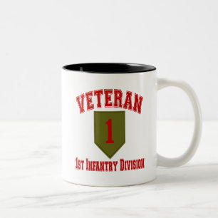 1st ID Vet - College Style Two-Tone Coffee Mug