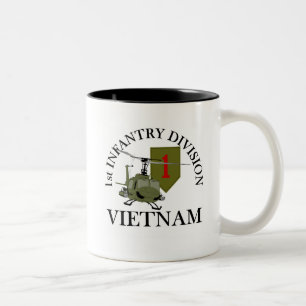 1st ID Vietnam Two-Tone Coffee Mug